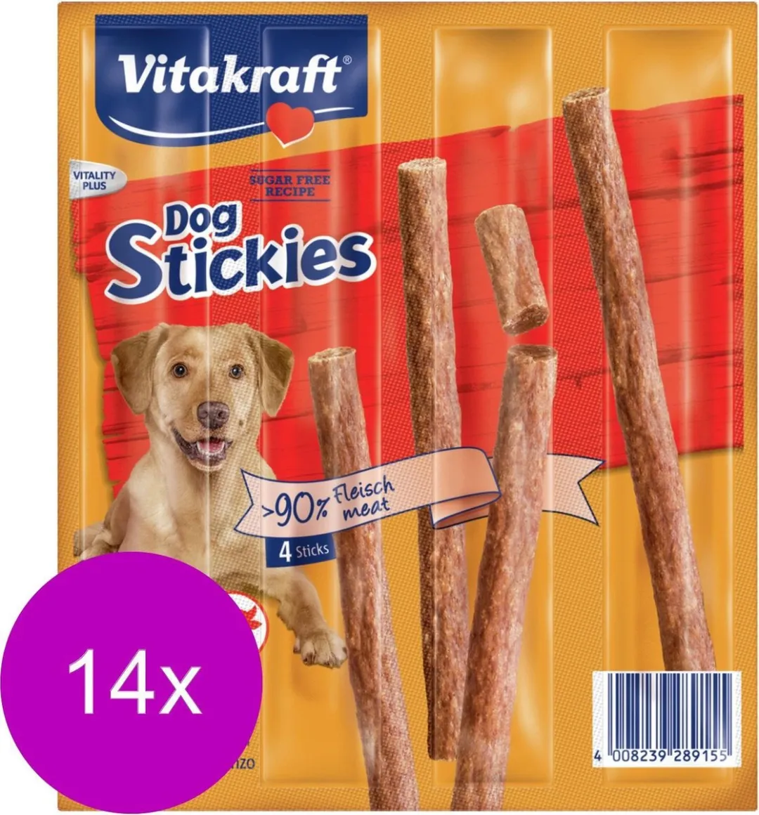 Vitakraft Dog Stickies Rund 56 Stuks