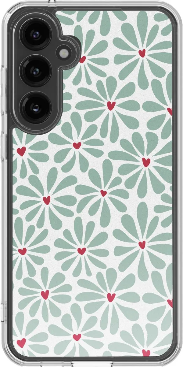 Imoshion Hoesje Samsung Galaxy S23 FE Bloom Love Sage Green