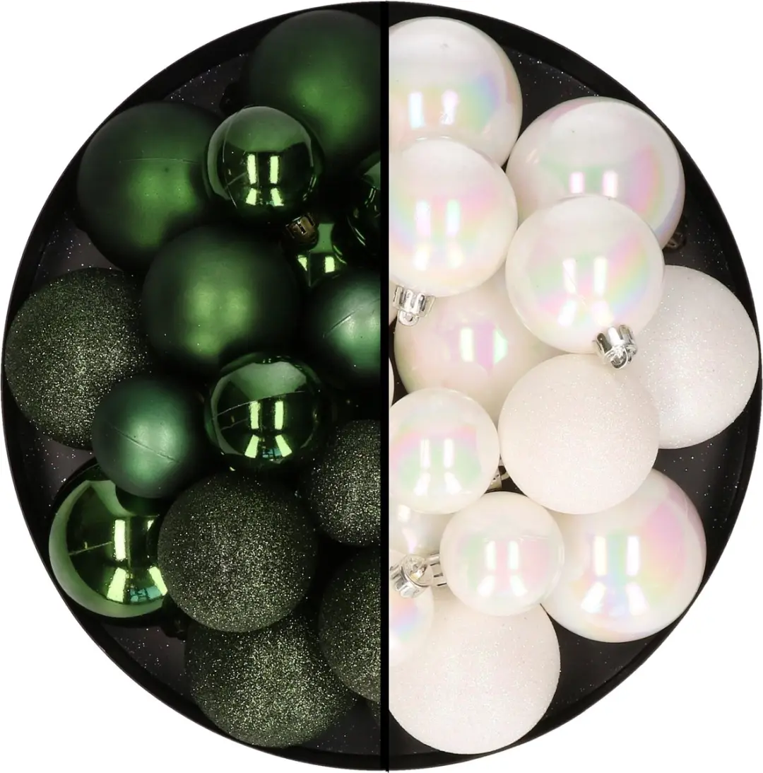 Decoris kerstballen 60x st