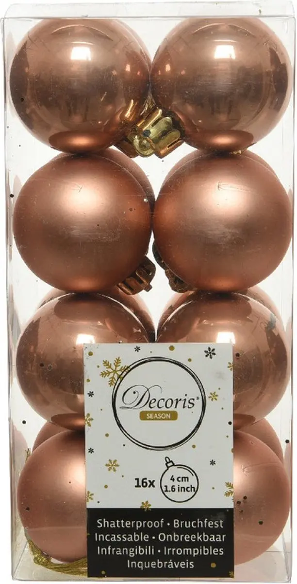 Decoris kleine kerstballen
