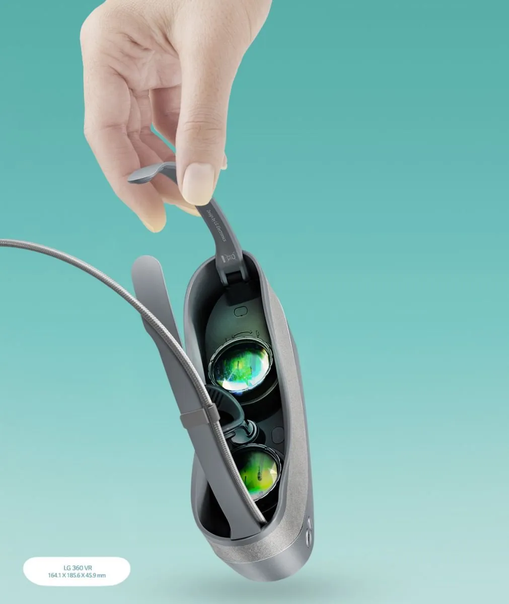 LG Friends 360VR R1 Virtual Reality Bril - Zilver - LGR100.AEUATS