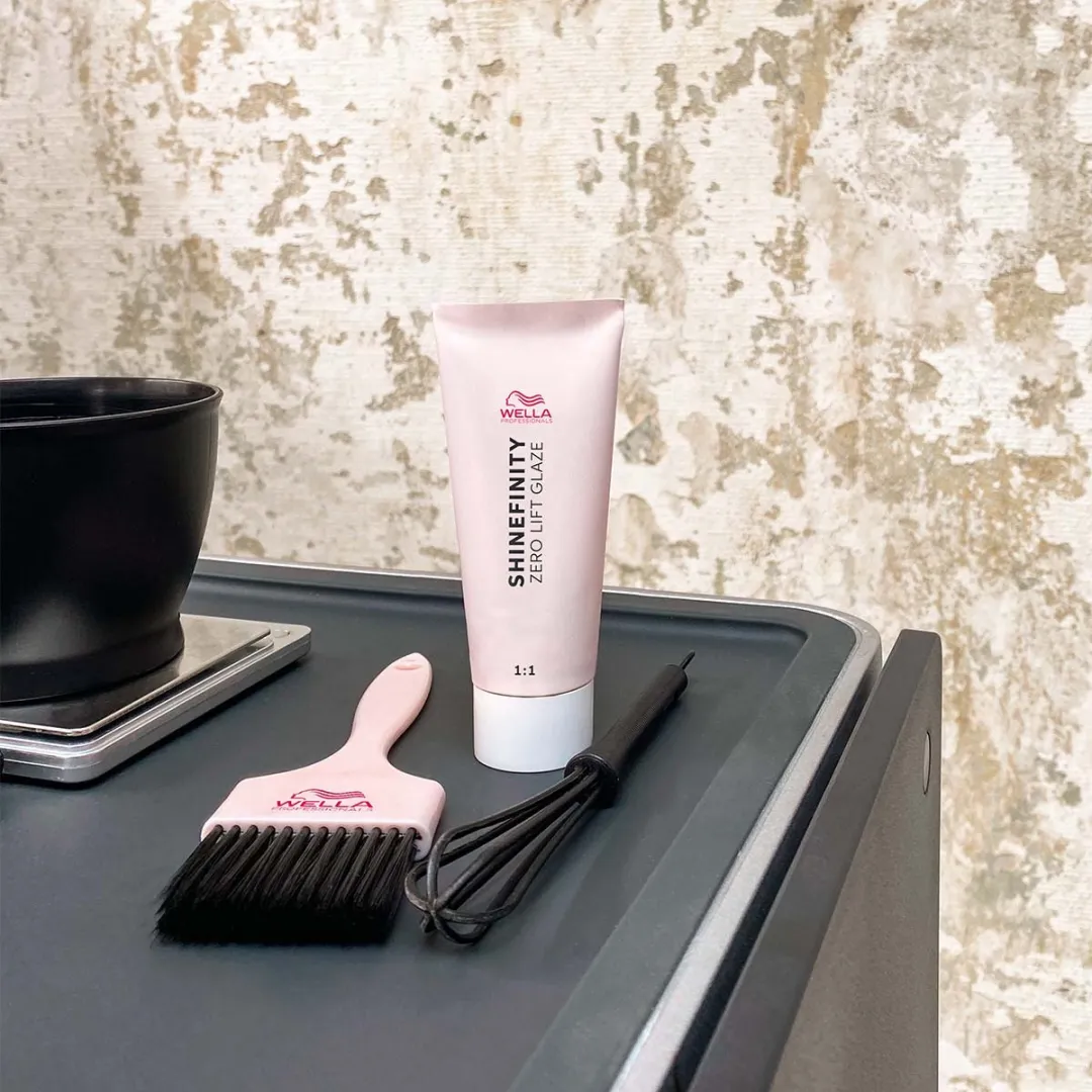 Wella Shinefinity Haarverf Kwast - Roze