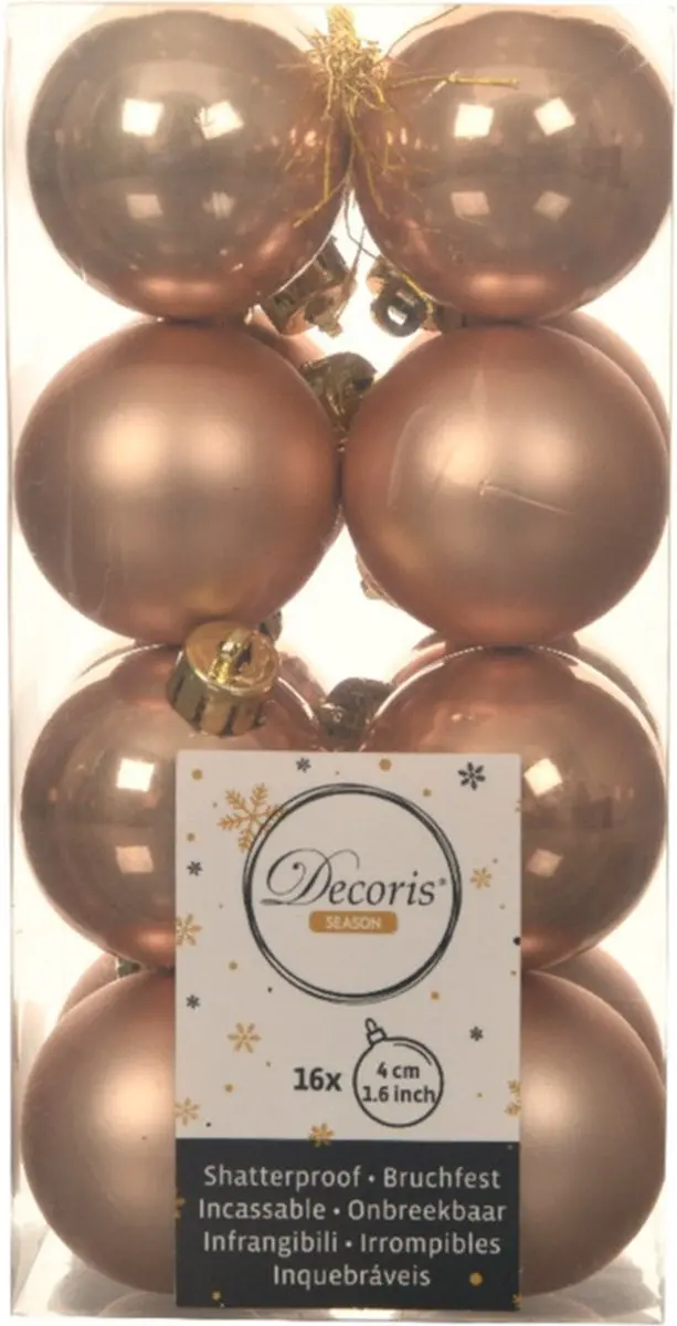 Decoris kleine kerstballen