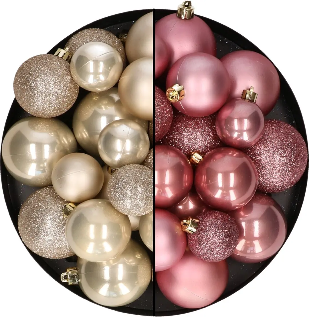 Kerstballen 60x stuks