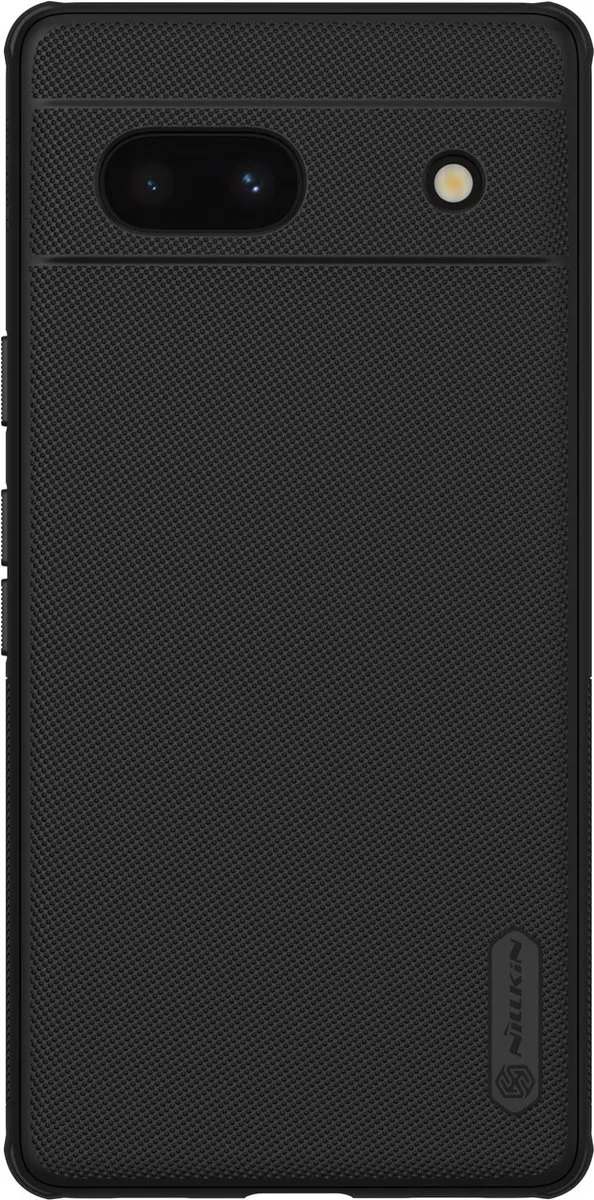 Nillkin Super Frosted Shield Pixel 7a Hoesje - Zwart - afbeelding 6 van 6