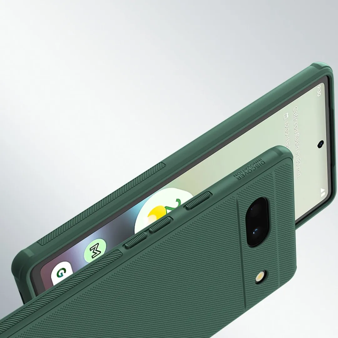 Nillkin Super Frosted Shield Pixel 7a Hoesje - Zwart