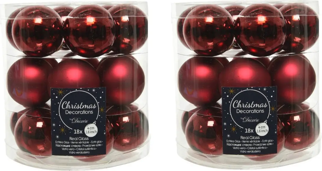 Decoris Kleine kerstballen