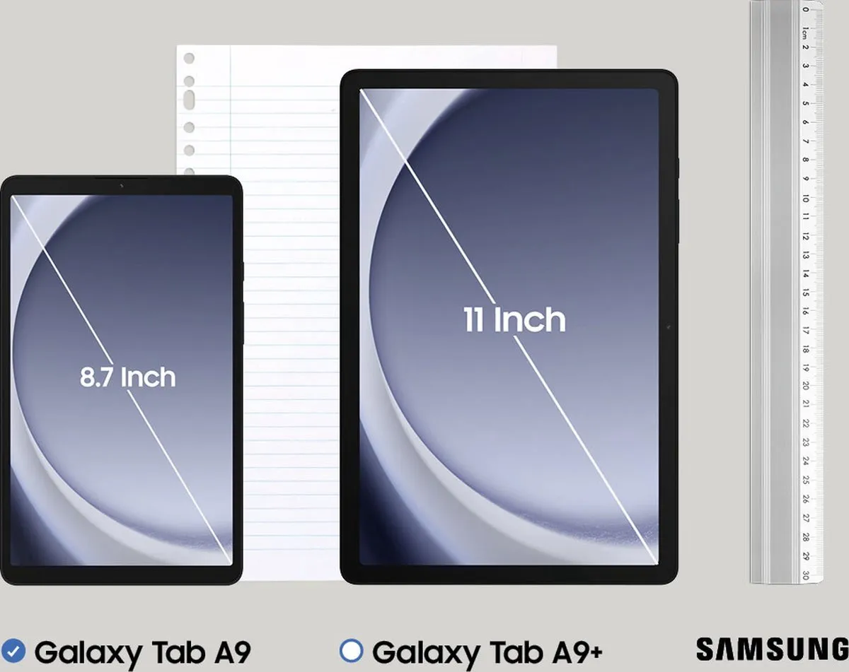 Samsung Galaxy Tab A9 SM-X110 128GB - 8.7 inch - Donkerblauw