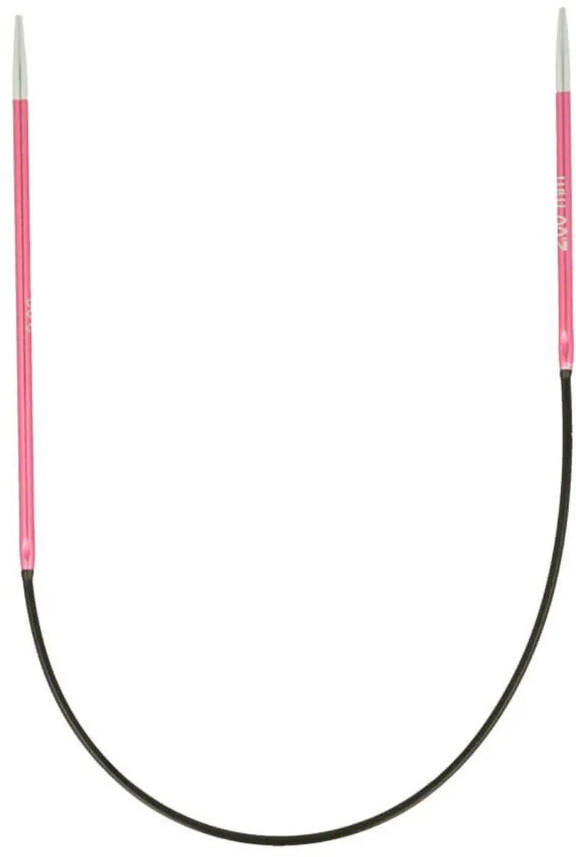 KnitPro Zing Rondbreinaalden 2.00mm - Roze