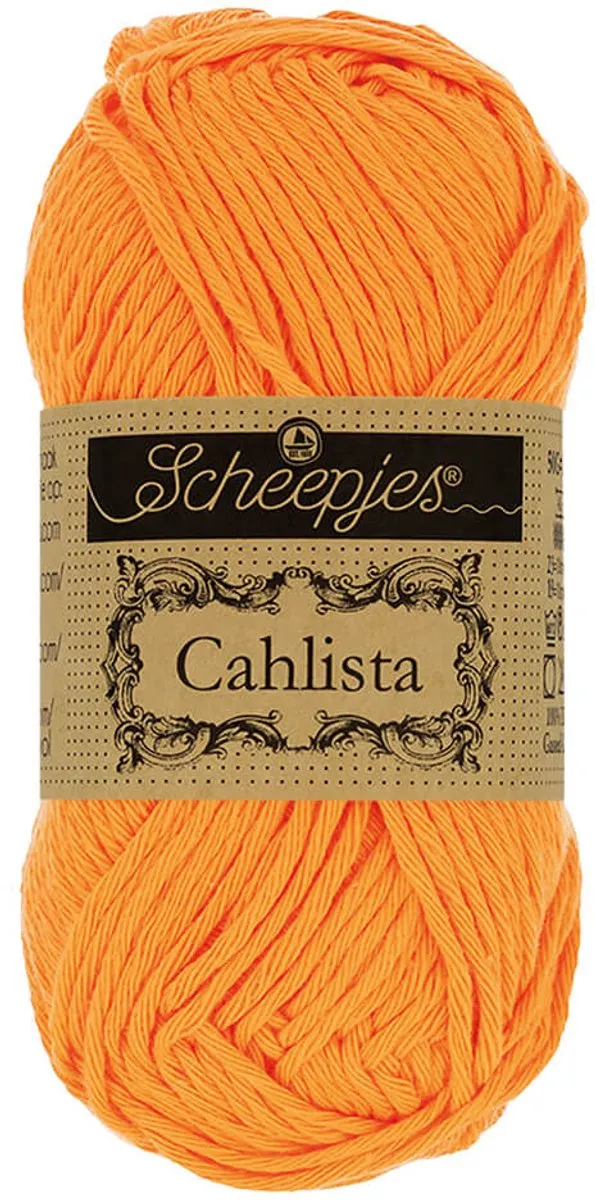 Scheepjes Cahlista Sweet Orange (411) Wol