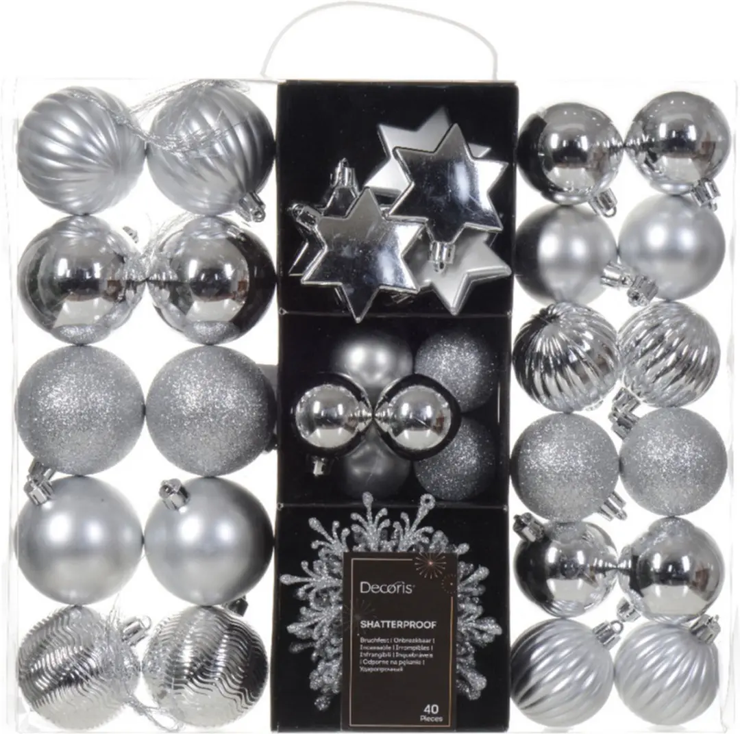 Decoris kerstballen en kerstornamenten