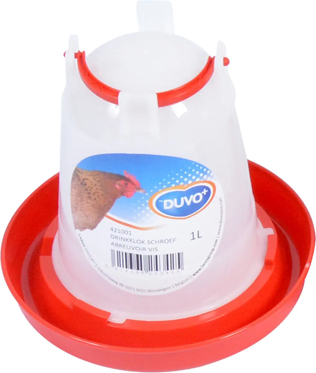 Drinkklok met schroef en handvat - 1 L