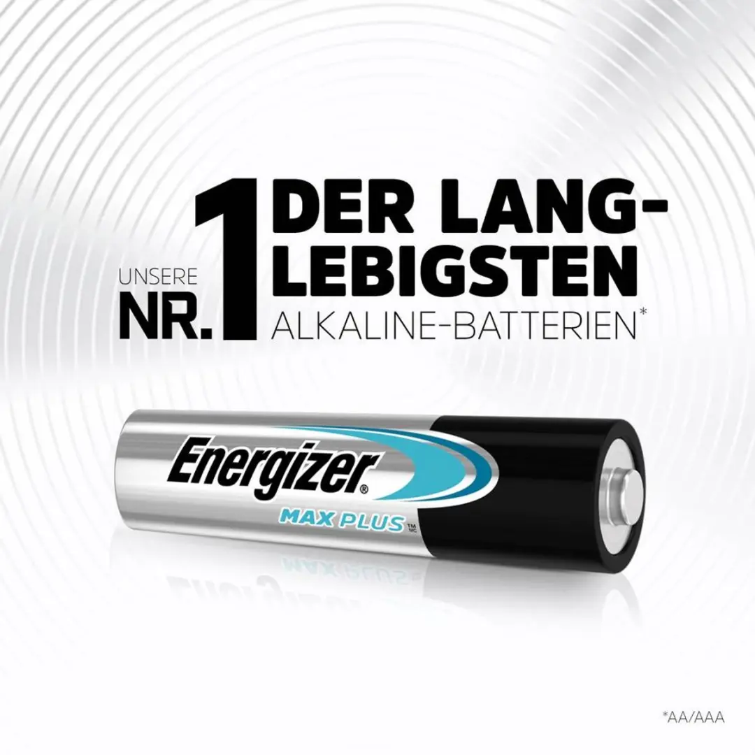 Energizer Max Plus AAA Batterij - 20 stuks - afbeelding 6 van 6