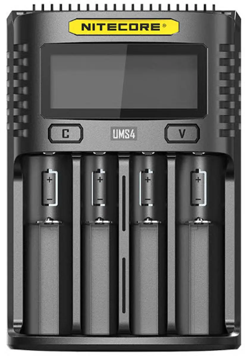 Nitecore UMS4 USB batterijlader