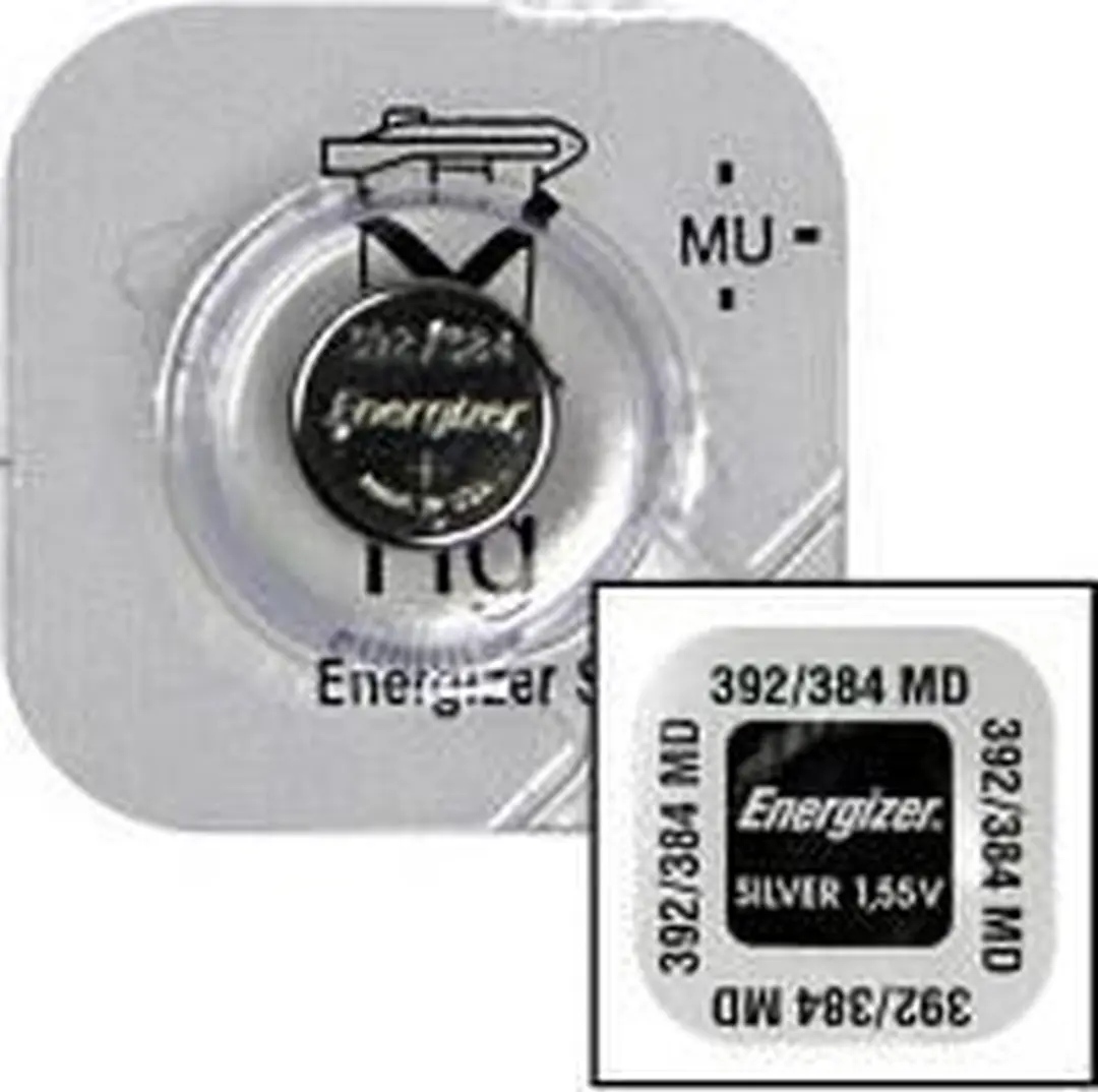 Energizer 384/392 Zilver-oxide Knoopcel Batterij