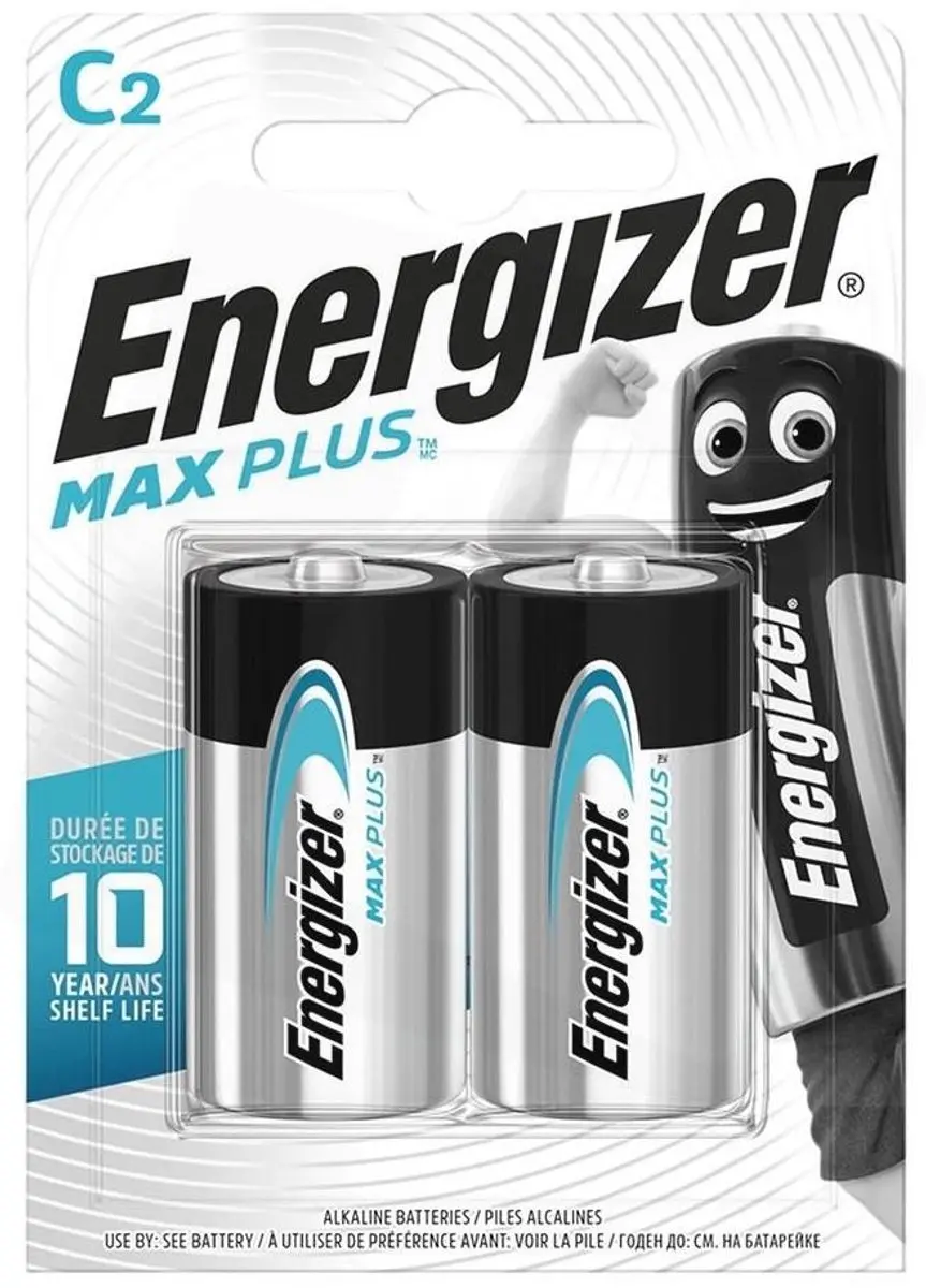 Energizer Max Plus C Batterij - 2 stuks - afbeelding 4 van 6