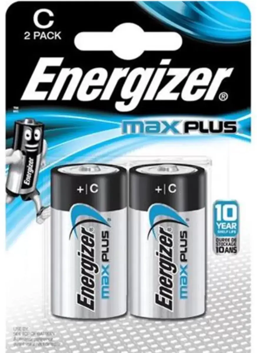 Energizer Max Plus C Batterij - 2 stuks - afbeelding 5 van 6