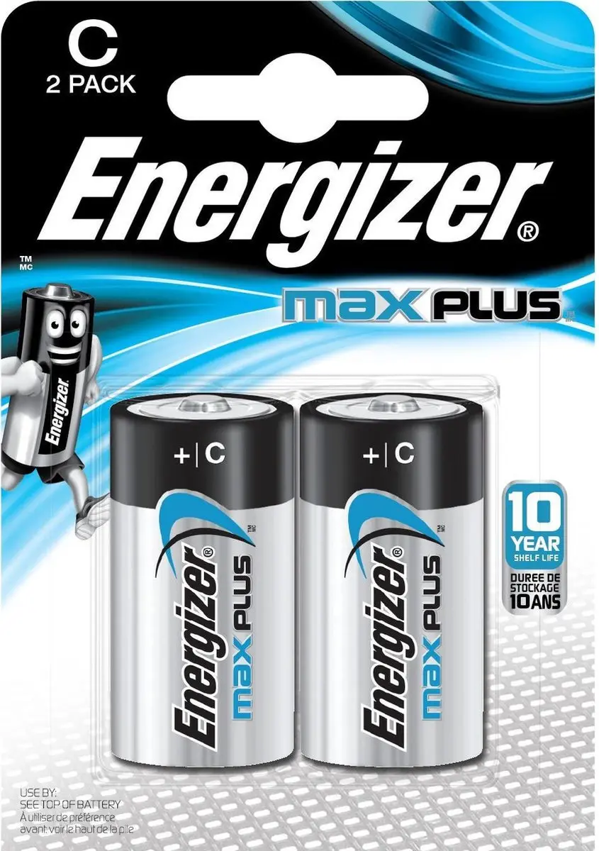 Energizer Max Plus C Batterij