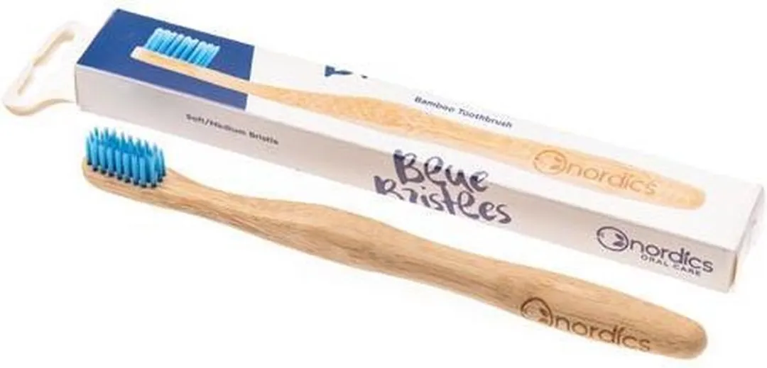 NÖRDIC Tandenborstel Bamboe 23cm - Blauw