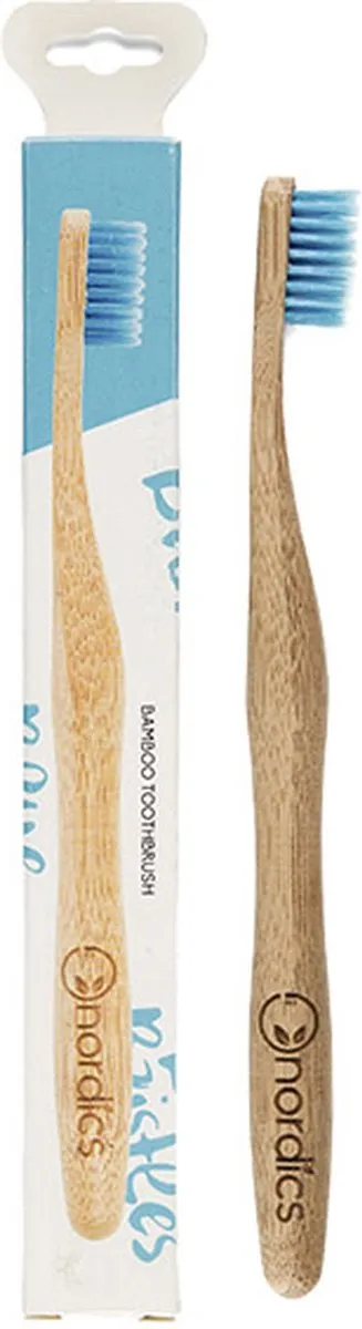 NÖRDIC Tandenborstel Bamboe 23cm - Blauw
