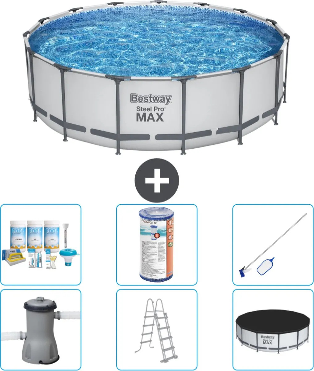 Bestway Steel Pro MAX Zwembad 457x122cm