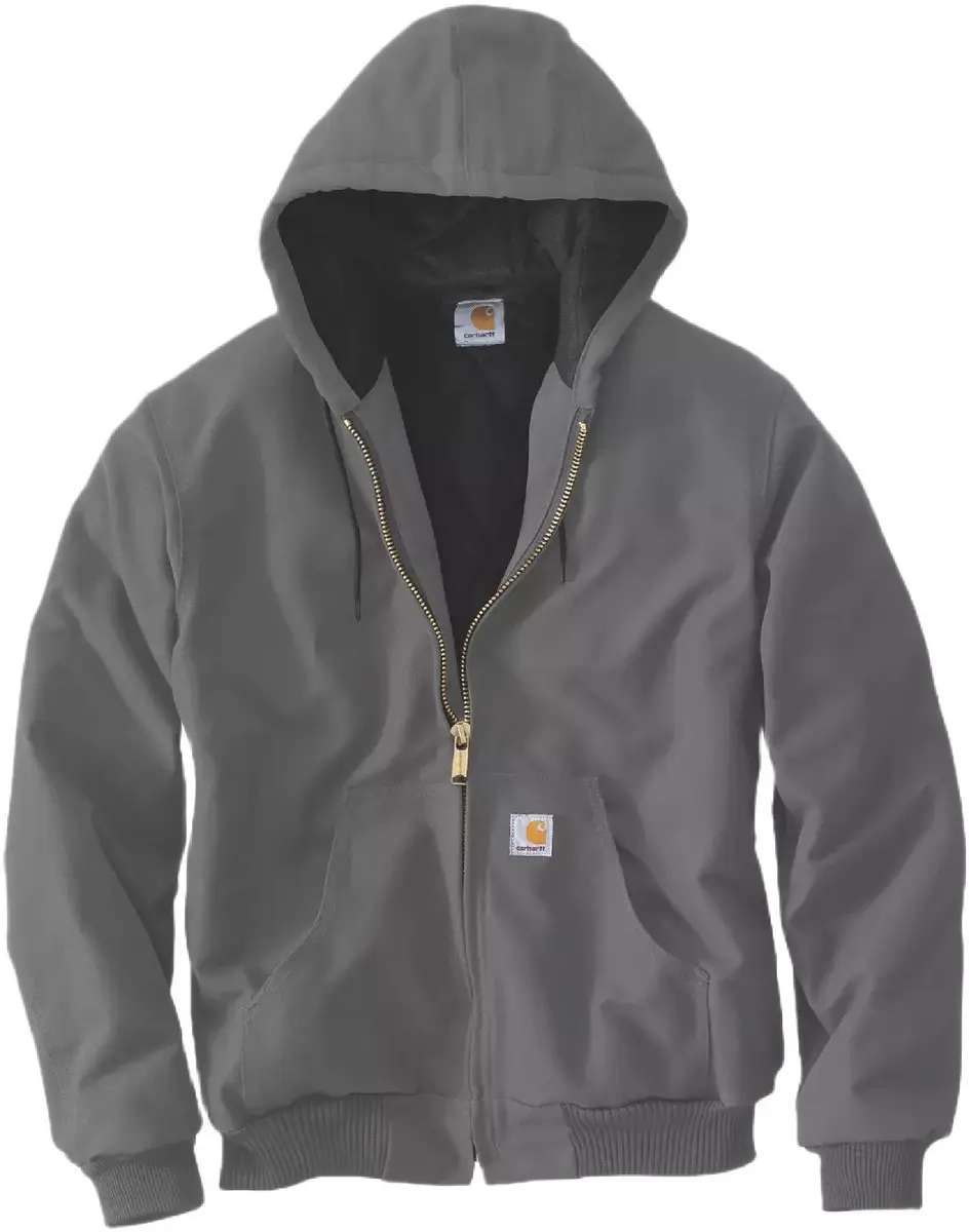Carhartt Firm Duck Insulated Flannel-Lined Active Textiel jas -