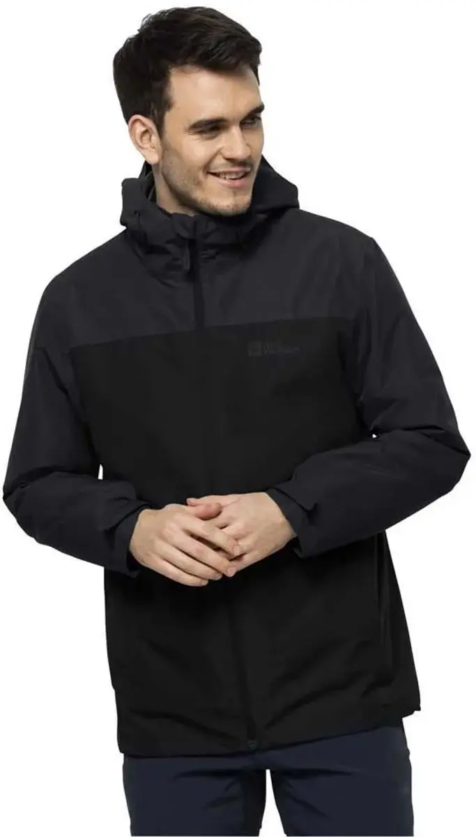 Jack Wolfskin Taubenberg 3in1 Jas Zwart 4XL Man
