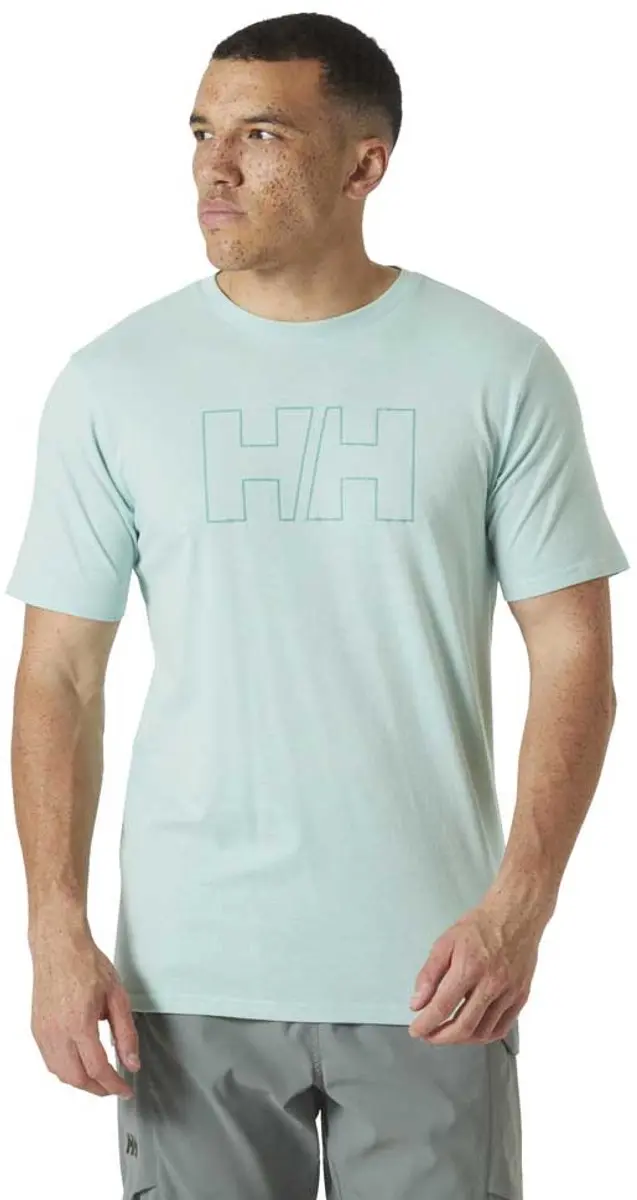 Helly Hansen Tech Logo T-shirt Met Korte Mouwen Grijs L Man