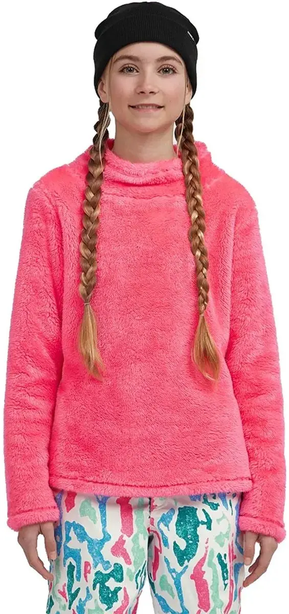 O´neill Fwc Cruz Fuzzy Fleece Roze 7-8 Years Meisje