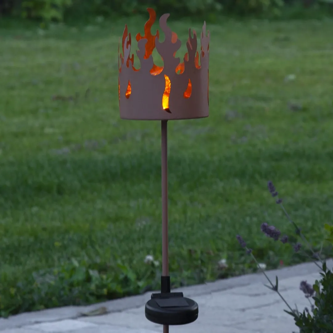 Star Trading Solar Path Light Torchy - Zilver