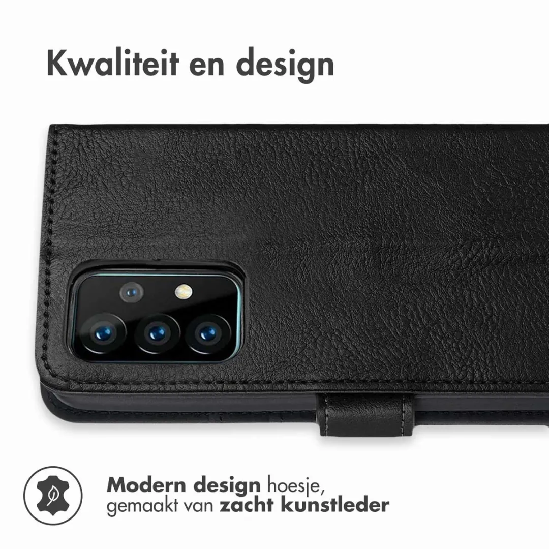 Imoshion Hoesje Samsung Galaxy A52 - 3 Pasjes - Zwart