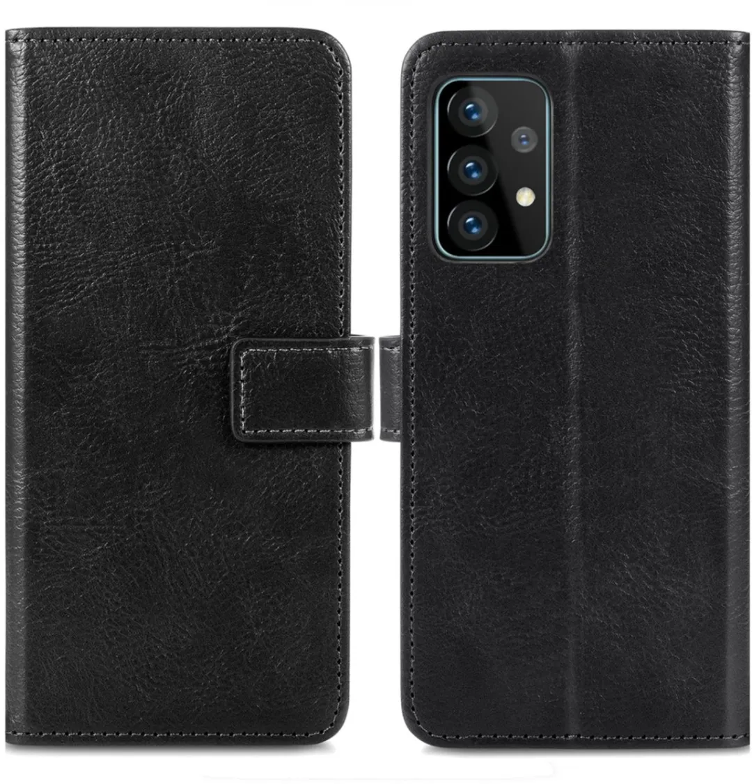 Imoshion Hoesje Samsung Galaxy A52 - 3 Pasjes - Zwart