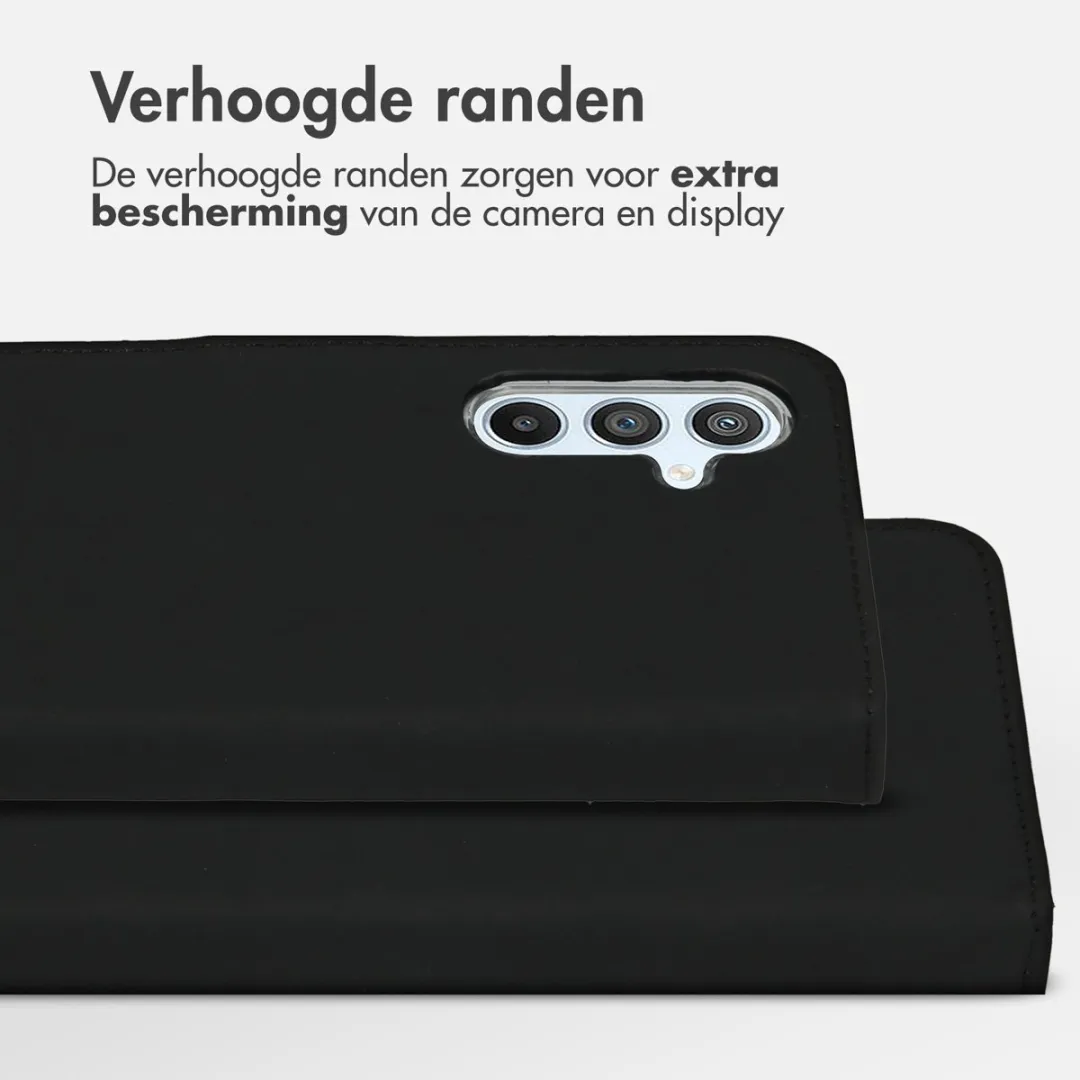 Accezz Hoesje Samsung Galaxy A54 Wallet - 3 Pasjes - Zwart