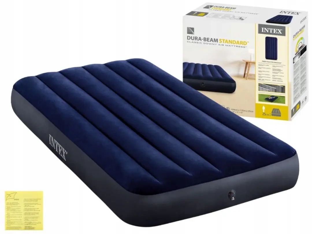 Intex Classic Downy Luchtbed 1-persoons 191x99x25 cm