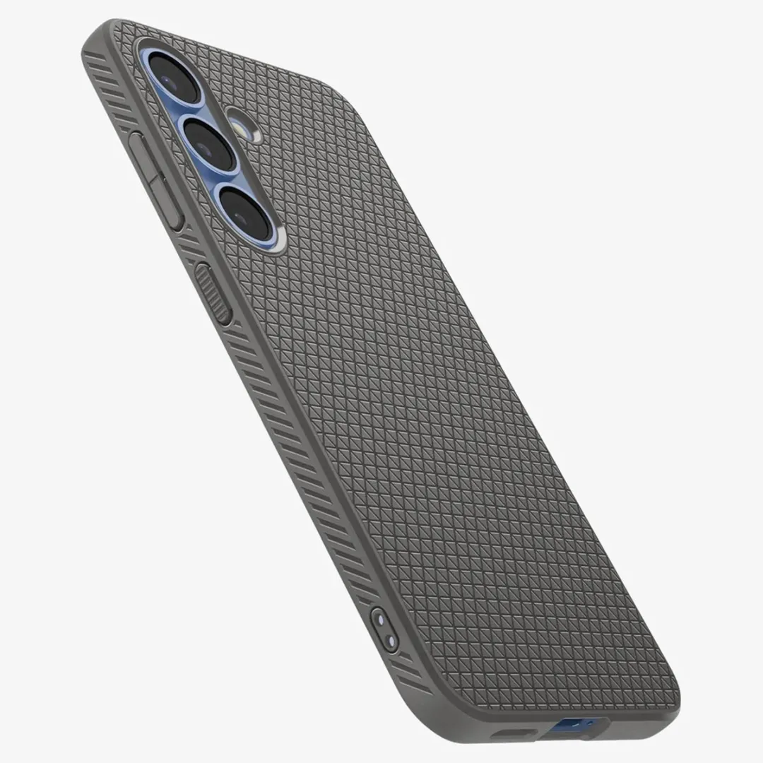 Spigen Liquid Air 13253 Hoesje - Samsung Galaxy S25 Plus - Marmer Grijs