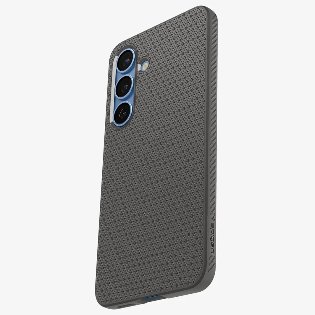 Spigen Liquid Air 13253 Hoesje - Samsung Galaxy S25 Plus - Marmer Grijs