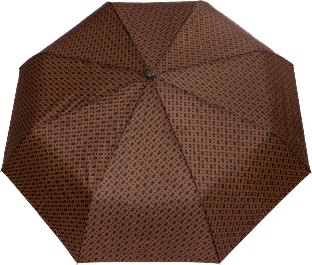 HUGO BOSS Monogramme Pocket Umbrella Paraplu - Camel - afbeelding 2 van 6