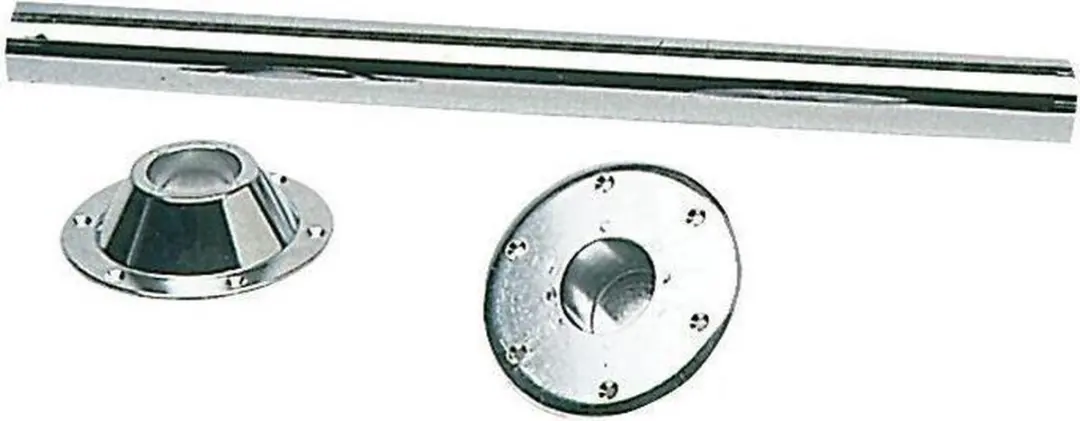 Osculati gepolijste stalen Tafelpoot 700mm