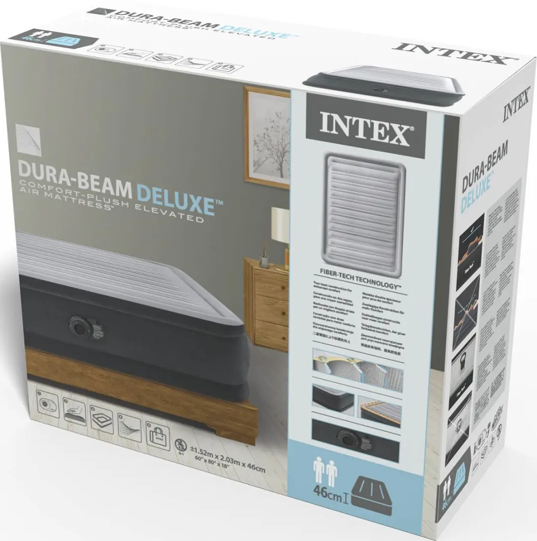 Intex Queen Comfort-Plush Luchtbed - 203x152x46cm - afbeelding 6 van 6