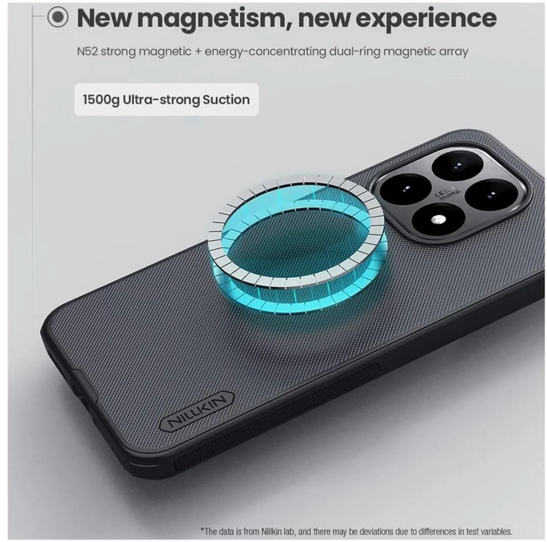Nillkin Frosted Shield Hoesje Xiaomi 15T - MagSafe/Zwart