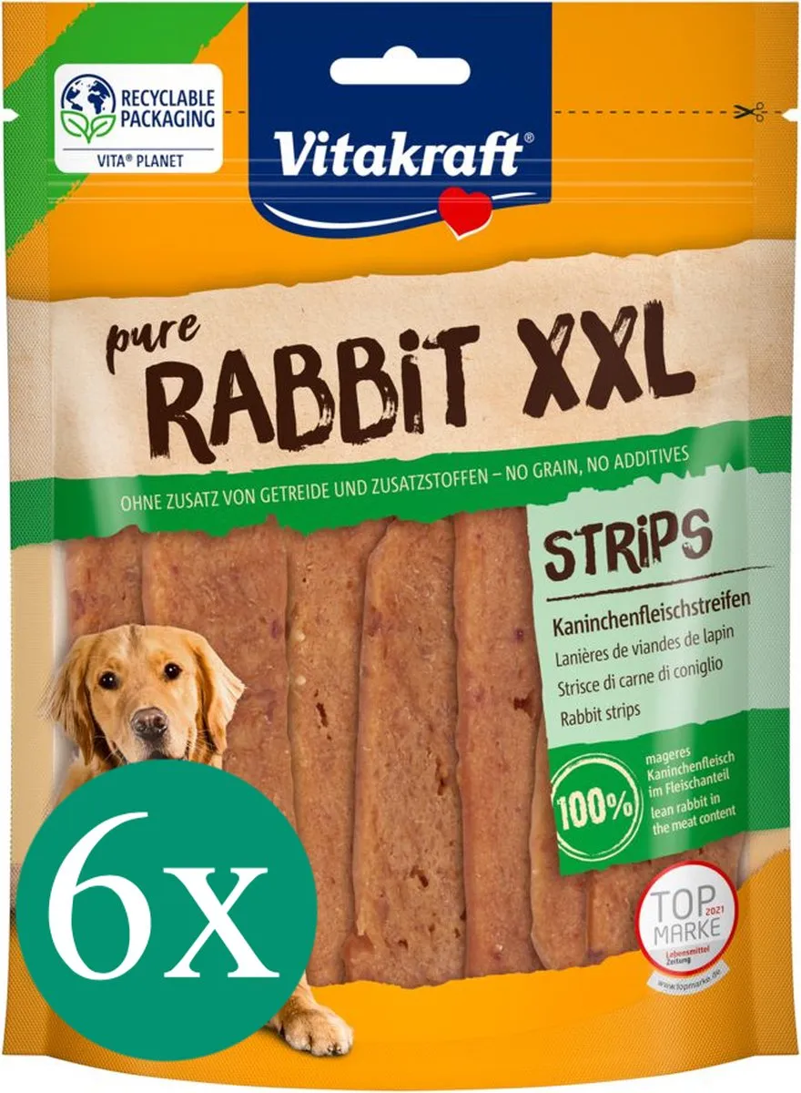 Vitakraft Rabbit XXL Reepjes Konijnenvlees