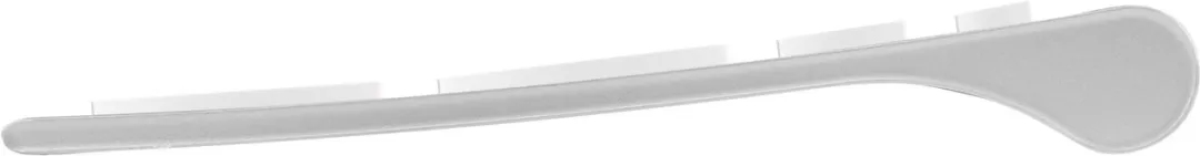 Macally UCACEKEYA2 USB Toetsenbord - US QWERTY - Wit/Zilver
