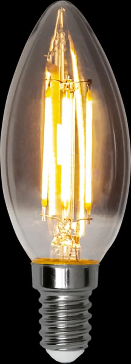Star Trading Kaarslamp 5-Pack - 2.9W - 2200K - Rookglas