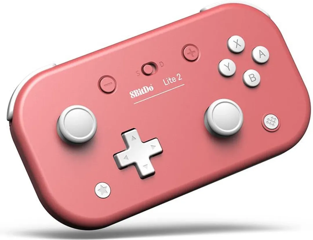 8BitDo Lite 2 Pink - Gamepad Android - Nintendo Switch - Raspberry Pi - roze