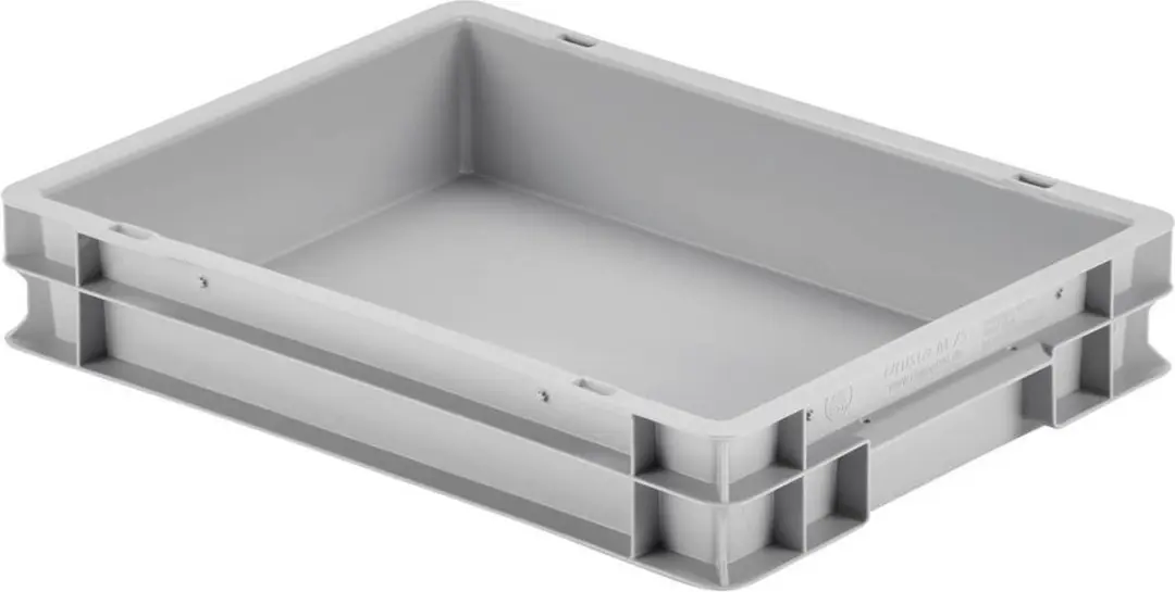 Alutec 75042 Kunststofbox Universeel Gesloten (b x h x d) 400 x 75 x 300 mm Grij