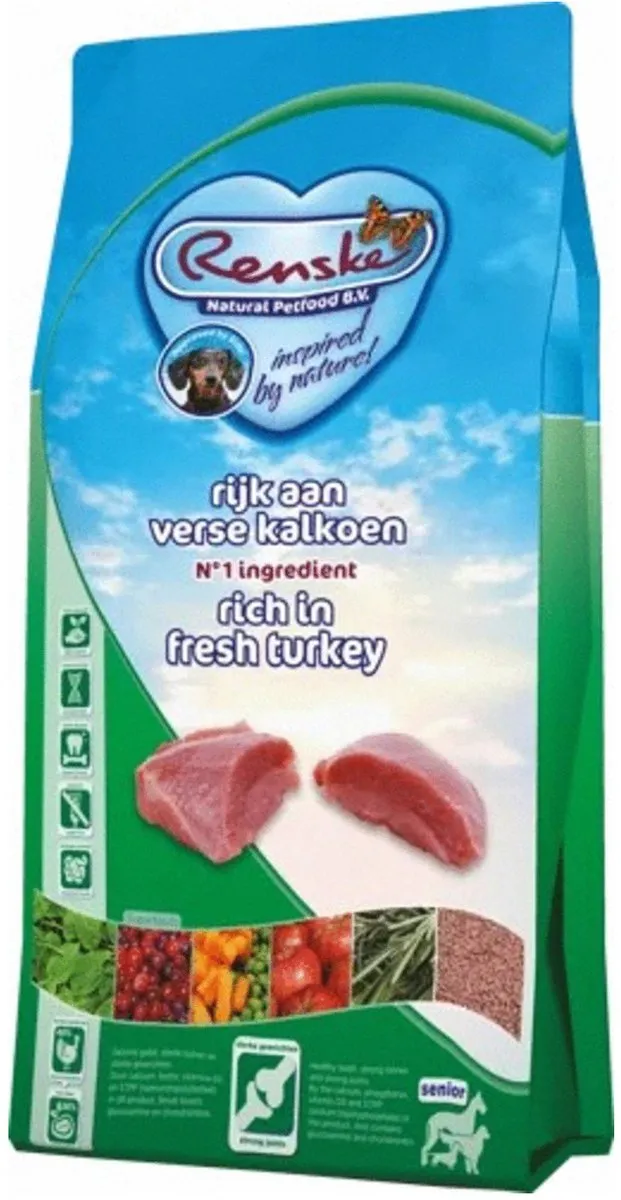 Renske Super Premium Hondenvoer Kalkoen 6.5 kg