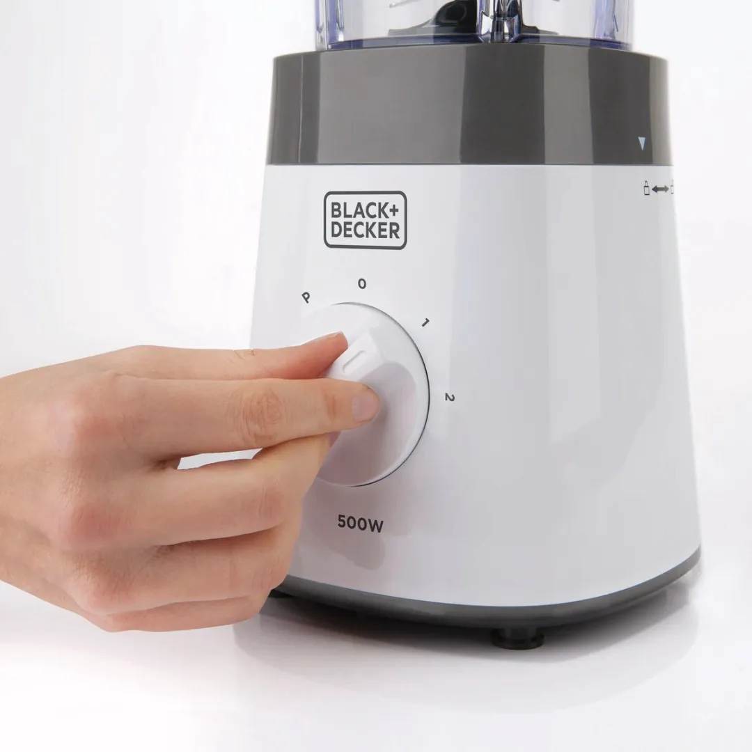 BLACK+DECKER BXJB500E Blender 500W - Wit