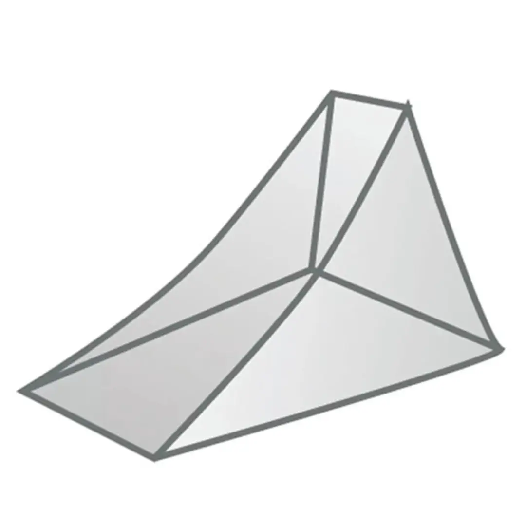 TravelSafe Triangle Wilderness Muskietennet - 1 Persoons - afbeelding 3 van 6