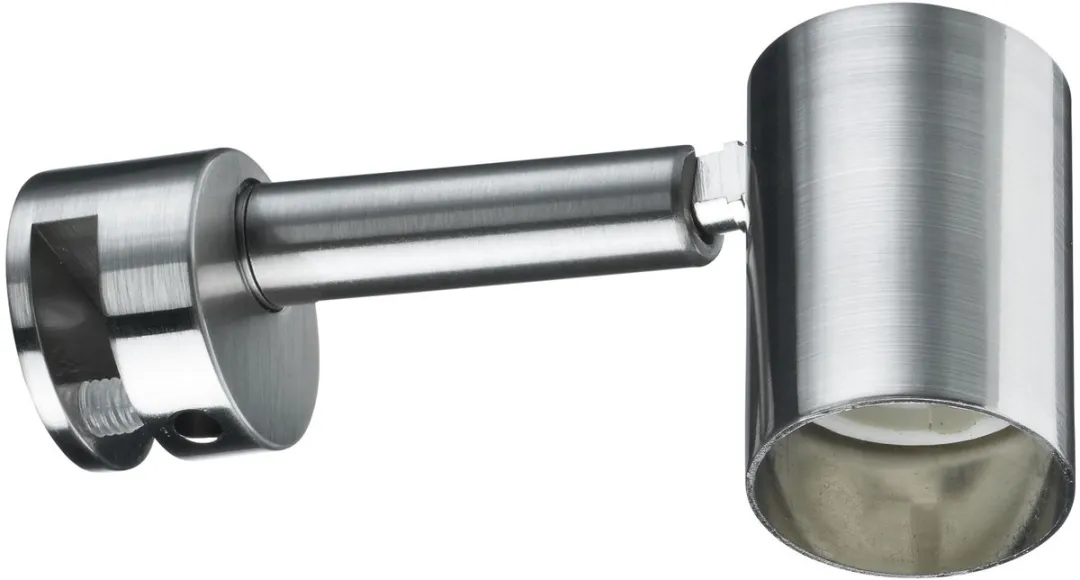 Paulmann Galeria LED-spiegellamp Simplo GU10 2700K - 345lm - Staal geborsteld