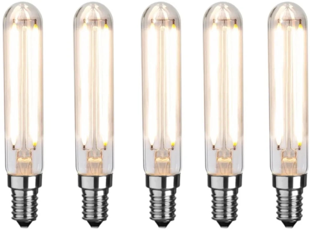 Star Trading Staaflamp E14 3.3W Extra Warm Wit - 5 Stuks